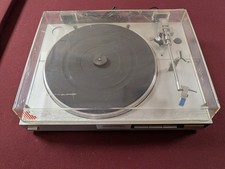 Sony PS LX410 Direct Drive Fully Automatic Stereo Turntable Black Tested Works