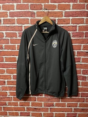 Vintage 2004-05 Juventus Nike Training Track Top Jacket Pink Grey