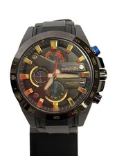 CASIO Quartz Watch Analog Rubber BLK BLK SS EFR 540RB