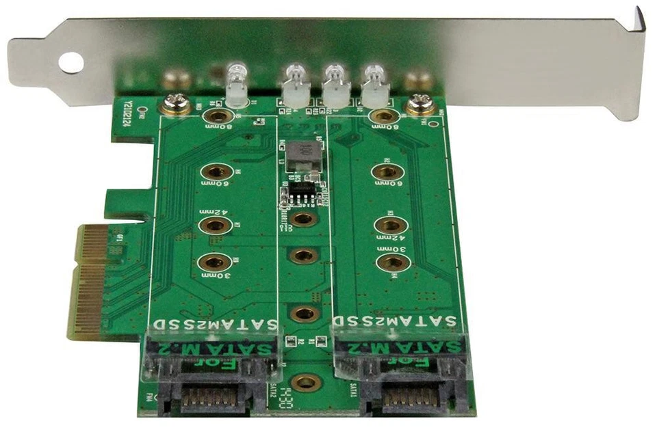 Startech - PEXM2SAT32N1 - Adapter Card, 3 Port M.2 Ssd, Pcie 3.0 - Image 3 of 4