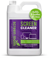 1-Gallon Screen Cleaner Refill with Dispensing Tap for Screen Cleaner Spray Wipe