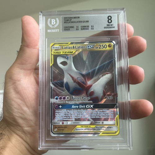 Latias & Latios-GX graded BGS 8 for sale on eBay