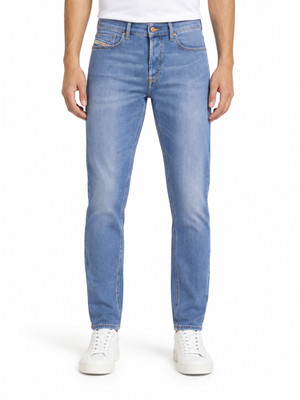 DIESEL Men Jeans Tepphar-X R8XA3 W29/L34 Blue Faded Slim Carrot Stretch RRP150
