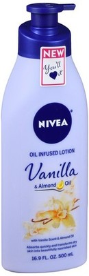 NIVEA Oil Infused Lotion Vanilla & Almond Oil 16.9 OZ