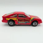 Hot Wheels Flip Outs 200SX Red Diecast Car 1986 Mattel Hong Kong Vintage