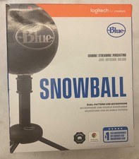 BLUE - Snowball Dual Pattern USB Microphone - New
