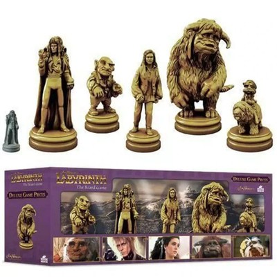 Labyrinth Board Game Deluxe 7 Piece Set Jim Henson David Bowie Jareth New MIB