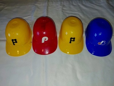 Vintage 80s Lot Of Four MLB Collectable Ice Cream Bowls -Pirates-Phillies-Expos