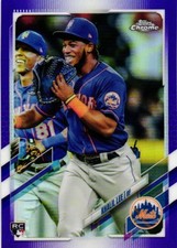 2021 Topps Chrome Update #USC62 Khalil Lee Purple Refractor