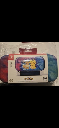 Nintendo Switch Lite PowerA Slim Case Pokemon Eevee and Pikachu Tie-Dye ...