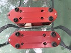 Vintage Satellite Jump Shoes With Springs. Metal Construction. Moon Walking Shoe — photo 3