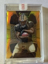 2016 Panini Select #10 Alvin Kamara XRC 1/10 Rookie Card FIRST ON PRINT(sealed). rookie card picture