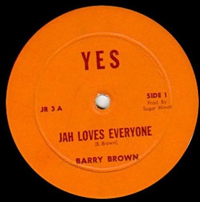 Barry Brown - Jah Loves Everyone / Let's Go To The Blues (12'') (Near Mint (NM or