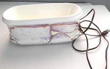 Vintage Unbranded Pink & Gold Art Deco Light ...