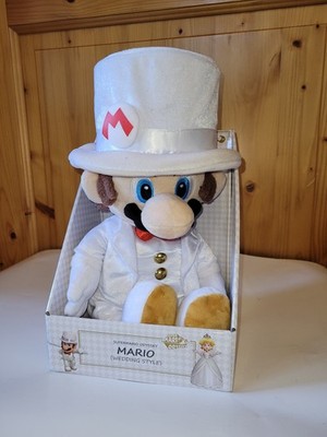 SANEI Boeki Super Mario Odyssey Plüschpuppe Hochzeit Wedding Japan Bräutigam