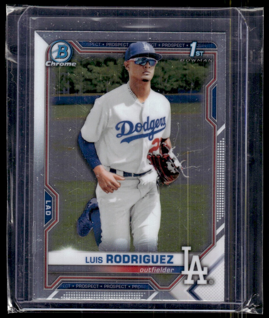 2021 Bowman Chrome Prospects Luis Rodriguez Los Angeles Dodgers #BCP-196