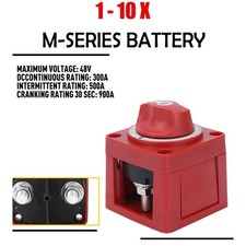 1-10X Red Sea Systems 6006 m-Series Mini On-Off Battery Man Switch Knob Marine