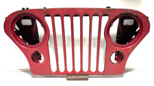 1972-1986 Jeep Cj5 Cj6 Cj7 Cj8 Front Radiator Grille Red Oem Part