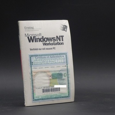 Microsoft Windows NT Workstation OEM Deutsch Betriebssystem - Neu - Verschweißt