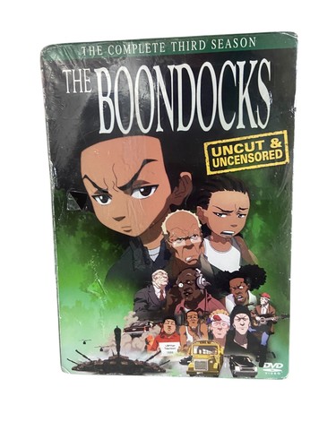 NEW SEALED The Boondocks Complete Third Season 3 DVD Adult Swim Uncut Uncensored - Foto 9 di 9