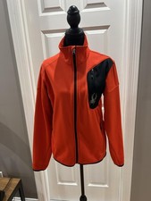 Spyder Boy s Small Spell Out Bandit Stryke Knit Full Zip Sweater Jacket Red