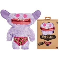 Zuru Fuggler Budgie Fuggler Edition Grin Grin Purple Monster Plush NIB