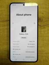 Samsung Galaxy S24 - 128GB - Onyx Black (Dual SIM) Very Good Condition