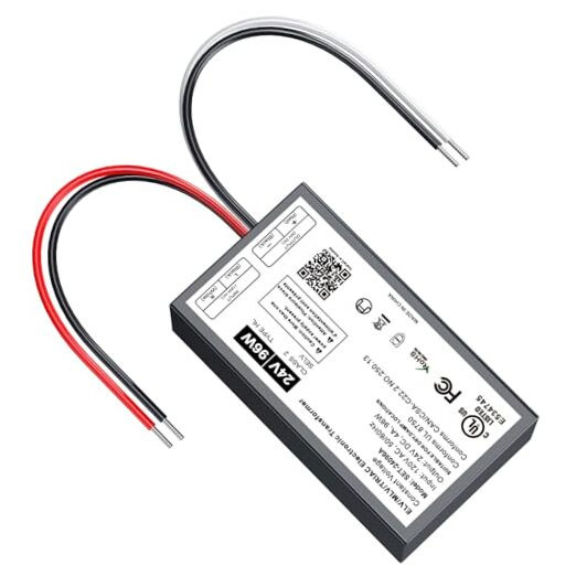 24V Dimmable LED Driver, 96W Triac ELV/MLV LED Transformer Compatible with