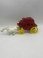 Rare DISNEY Auburn Plastic Toy Western Stagecoach NO FIGURES 50's 60's