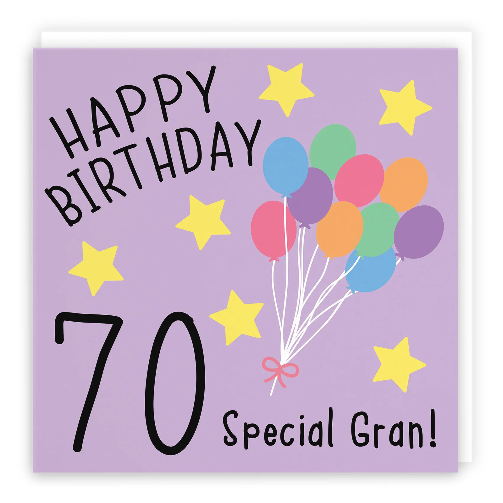 70th Gran Birthday Card Original