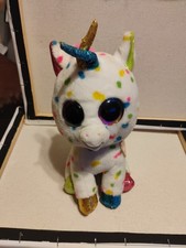 Ty Beanie Boos HARMONIE the Speckled Unicorn (6 Inch) Stuffed Plush Animal 🔥🔥