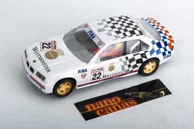 Scalextric/Hornby. BMW 320si.#22.Slotcar 1:32.