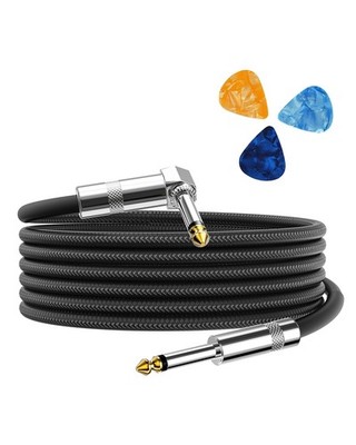 Guitar Cable, Guitar Cord 10ft, AMP Cord for Bass & Electric Guitars/Keyboard...