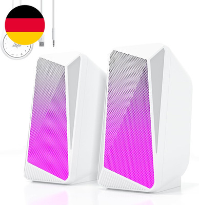 SOULION C30 Stereo-2.0 Bluetooth Lautsprecher Für PC, Monitor, Laptop, Gaming, D