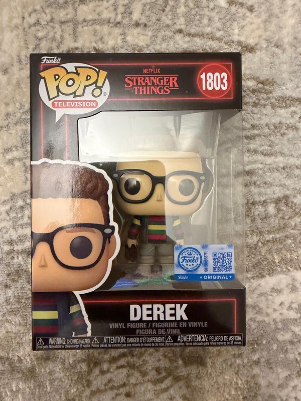 Funko Pop! Stranger Things - Delightful Derek (Special Edition) #1803 - Vinyl