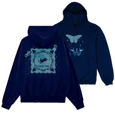 Chappell Roan Butterfly Graphic Multicolor 2 Sided Unisex Hoodie