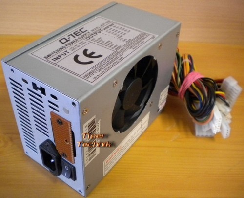 Q-TEC Power Supply ADT-350 350 W PC Computer Netzteil* nt333