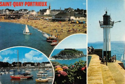  SAINT-QUAY-PORTRIEUX - The beach - the port - the island of the Countess - multi-views