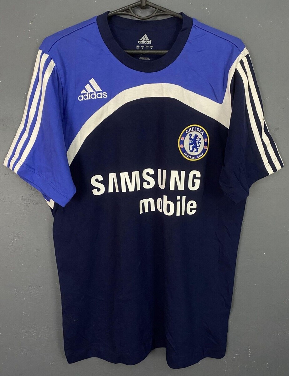 Chelsea FC トーレス ユニフォーム 4xo adidas(アディダス) ADIDAS CHELSEA Football CLUB ~ Collared Triple Stripe