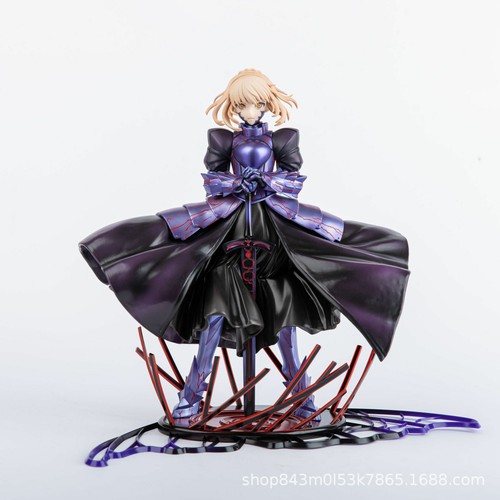 New Fgo Saber Black Alter 1 7 Figure Luminous Great Anime Collection Gift Ebay