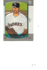 Omar Ortiz 2000 Bowman Baseball RC #387 San Diego Padres
