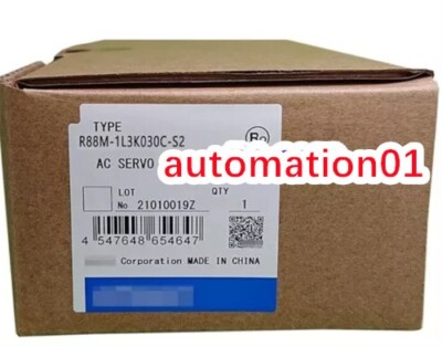 Genuine Omron R88M-1L3K030C-S2 AC Servo Motor New In Box R88M1L3K030CS2