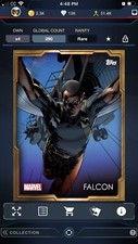 Topps Marvel Collect Gold Base FALCON Ultimate Universe Digital Under 400 cc
