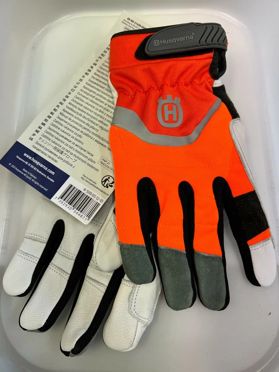 Husqvarna chainsaw gloves deals