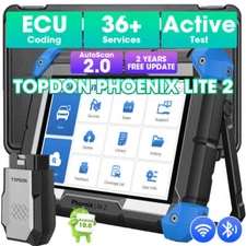 2025 Newest TOPDON Phoenix Lite 2 Car Scanner All System Diagnostic Tool Coding
