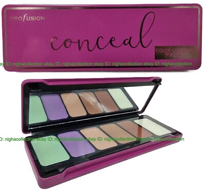 Profusion Conceal Color Corrector Palette Kit 5 Colors BRAND NEW SEALED