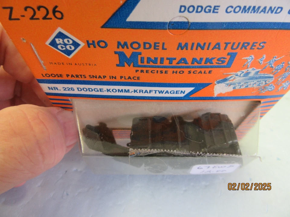 HO 1:87 Scale Roco Minitanks Z-226  Dogle-Truck - NIB* - Image 2 of 3