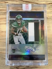 2022 Illusions Garrett Wilson First Impressions Jersey Auto Rookie #/75 RPA