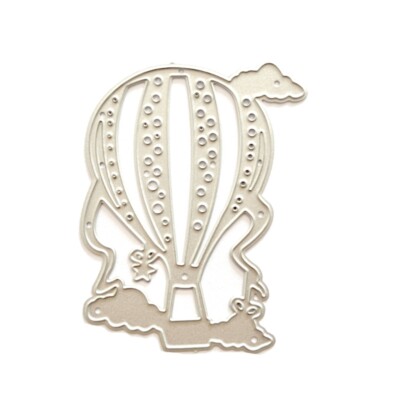 Metal Die Cuts Hot Air Balloon Embossing Stencil Cutting Dies for Card Making