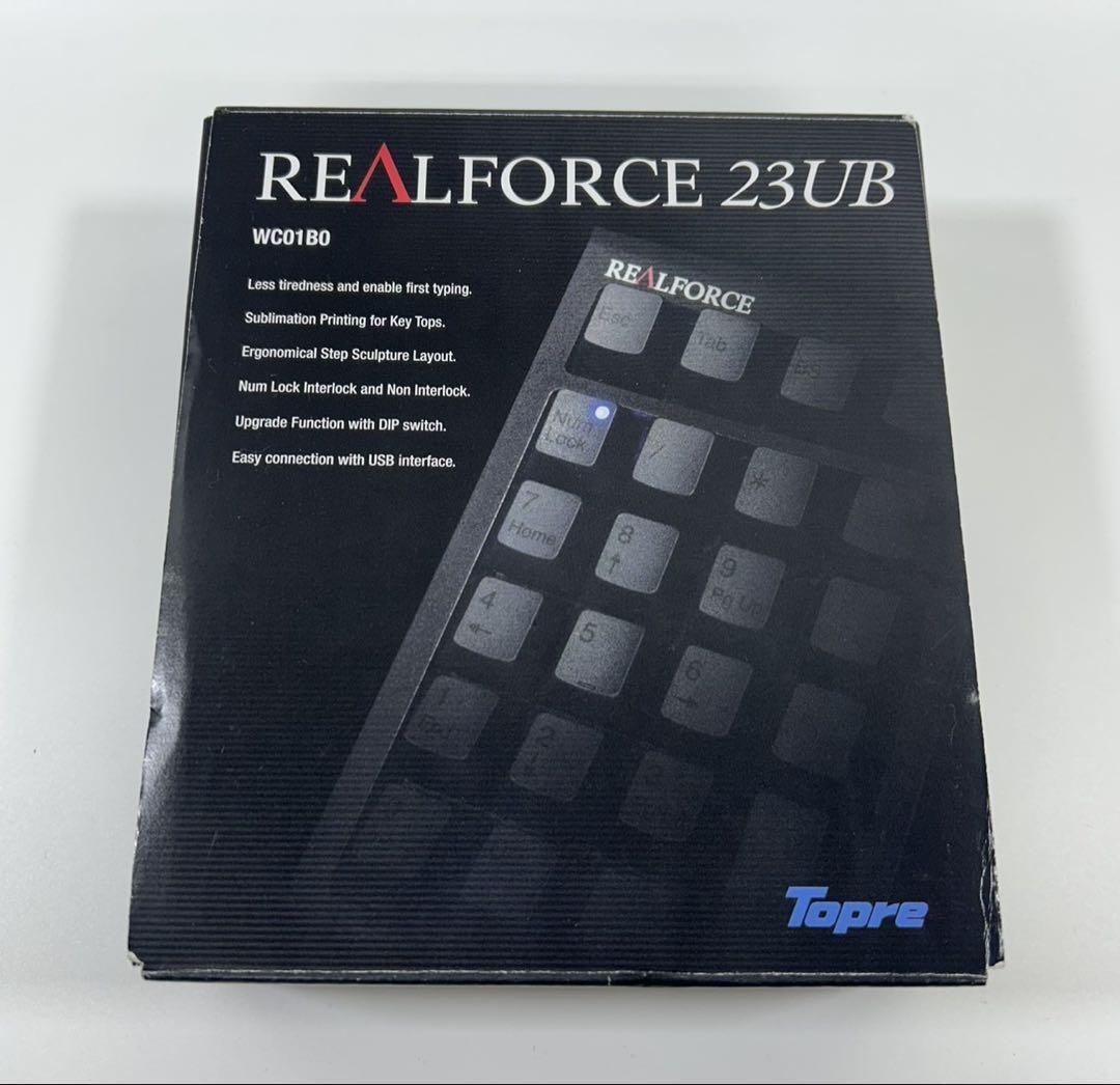 REALFORCE 23UB WC01B0 REALFORCE 23UB テンキー 有線 WC01B0